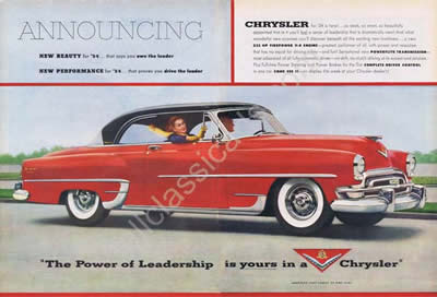 1954 Chrysler New Yorker Deluxe