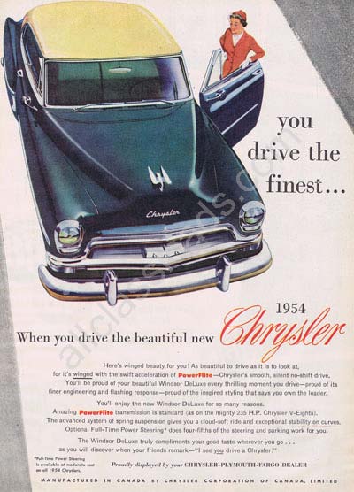 1954 Chrysler Windsor DeLuxe