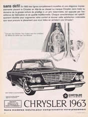 1963 New Yorker French Ad