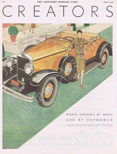 1929 Hupmobile Six and Eight Ad1