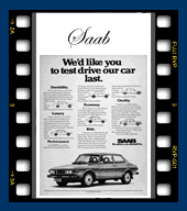 SAAB History and classic ads