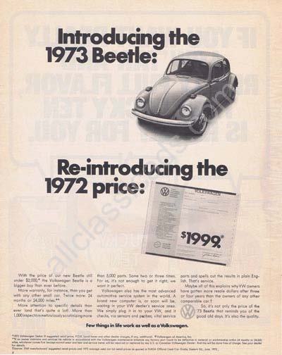 1973 Volkswagen Beetle